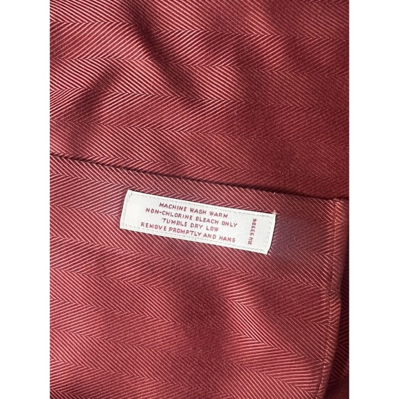 Brooks Brothers 346 Non-Iron All Cotton red Shirt Large button‎ down casual - Picture 4 of 8